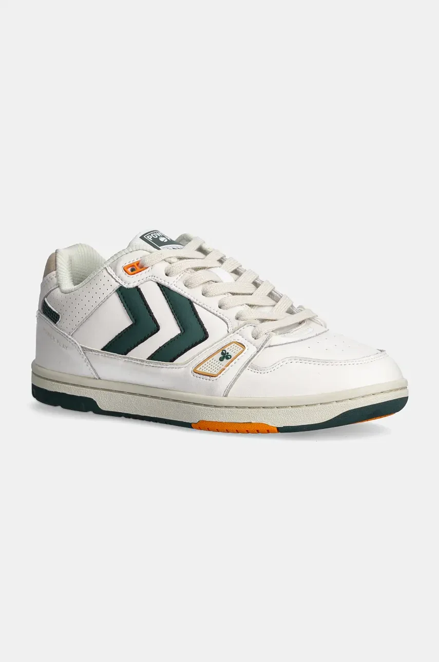 Hummel Кожени маратонки Power Play Lx-e