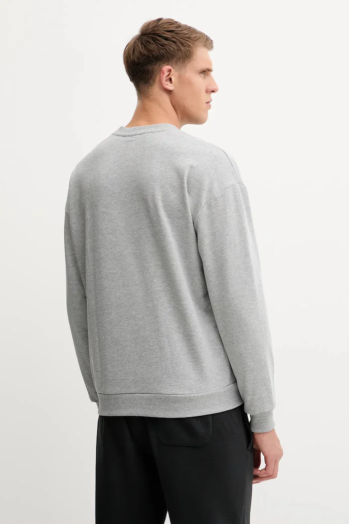 Hummel Суичър мъжки в сиво с принт 229844