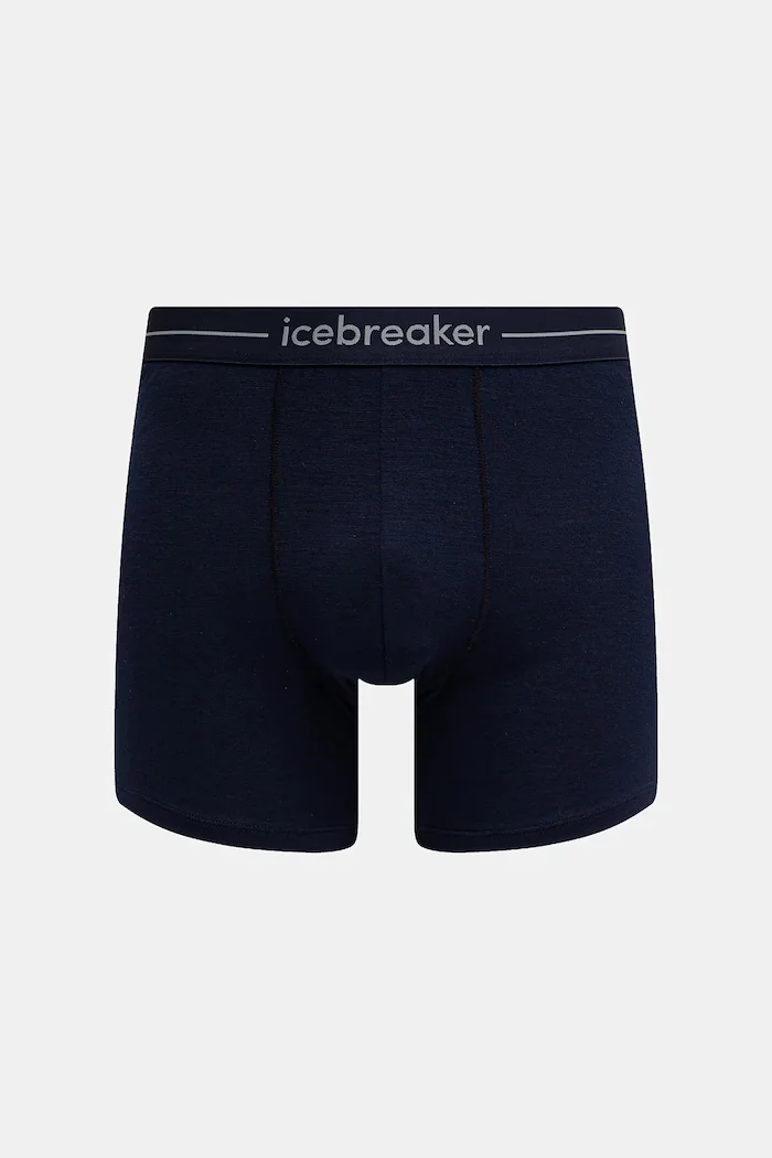 Icebreaker функционални боксерки мъжки с мериносова вълна Anatomica тъмносини IB1030294011