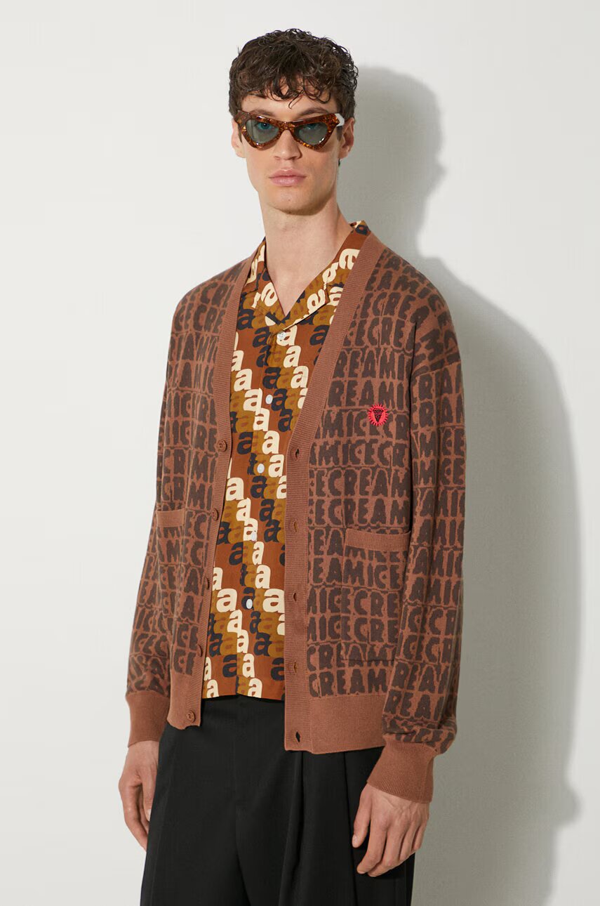 Icecream Жилетка с вълна Text Print Cardigan