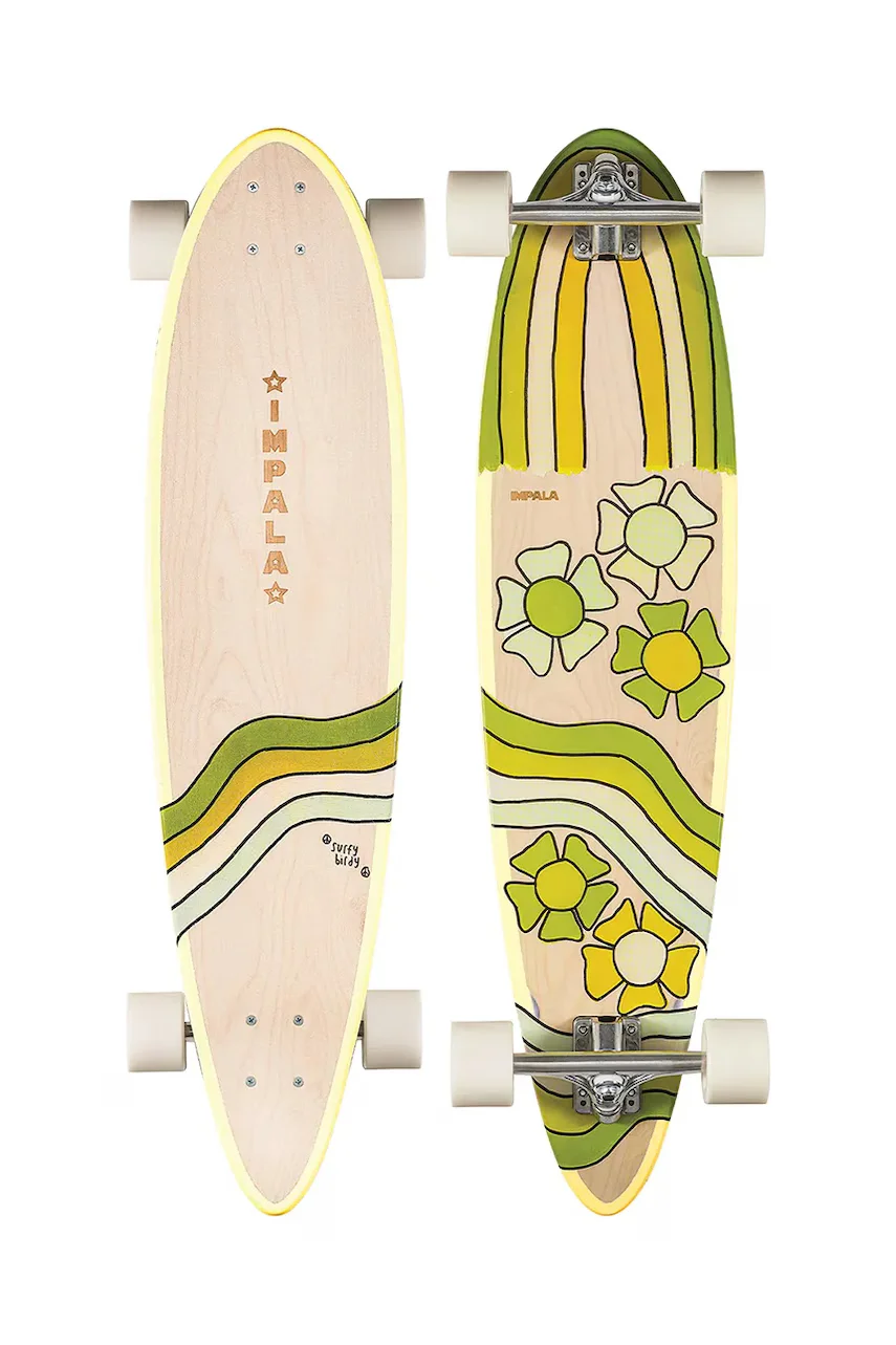 Impala Скейтборд Jupiter Longboard – Birdy Floral