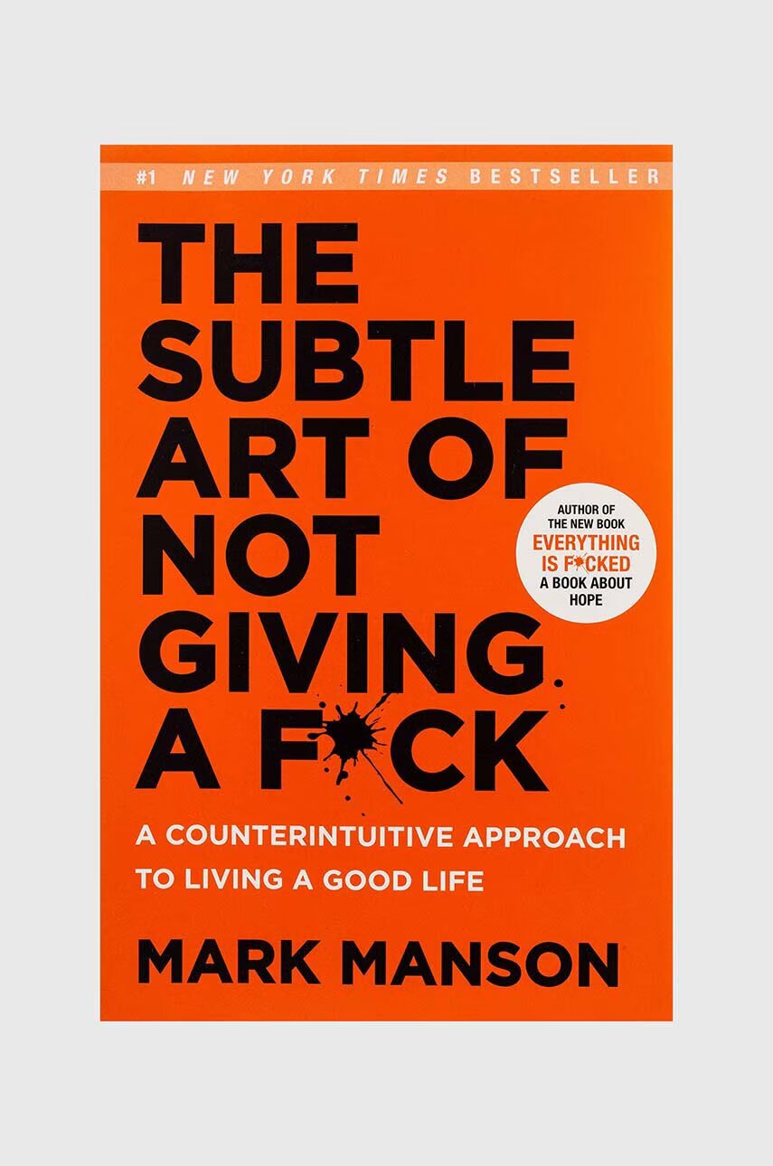 Inne Книга QeeBoo The subtle art of not giving a F*ck Mark Manson English