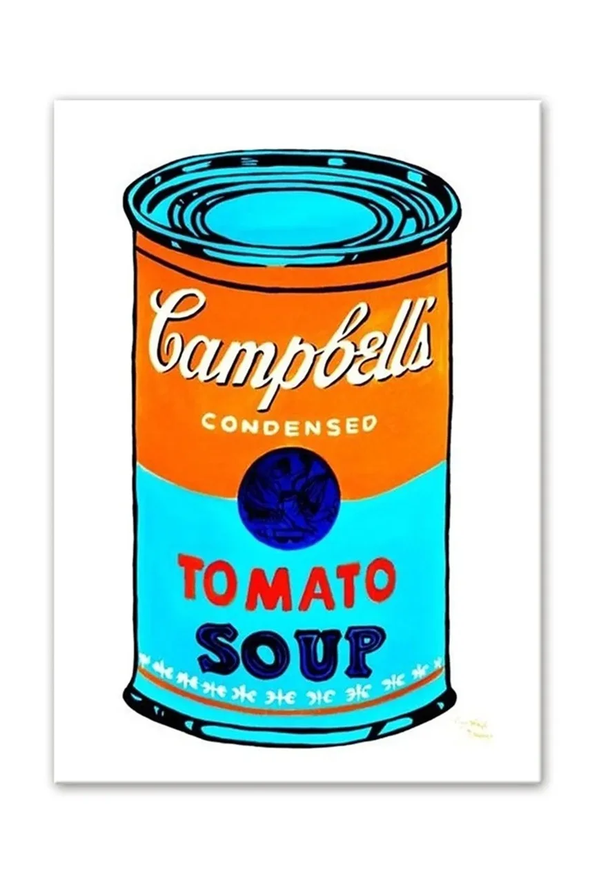 Inne Репродукция с маслени бои home & lifestyle Campbell's Tomato Soup Andy Warhol