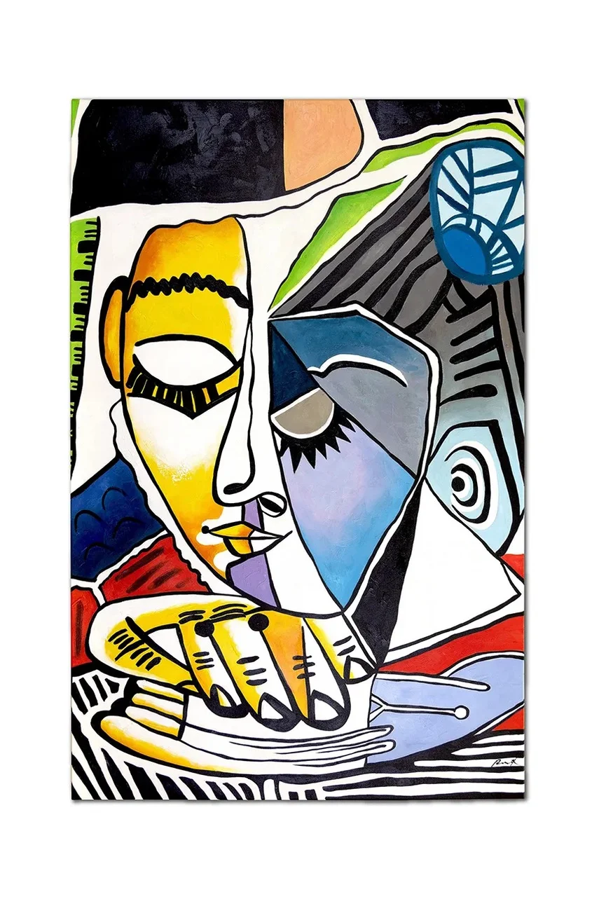 Inne Репродукция с маслени бои home & lifestyle Głowa czytającej kobiety Pablo Picasso