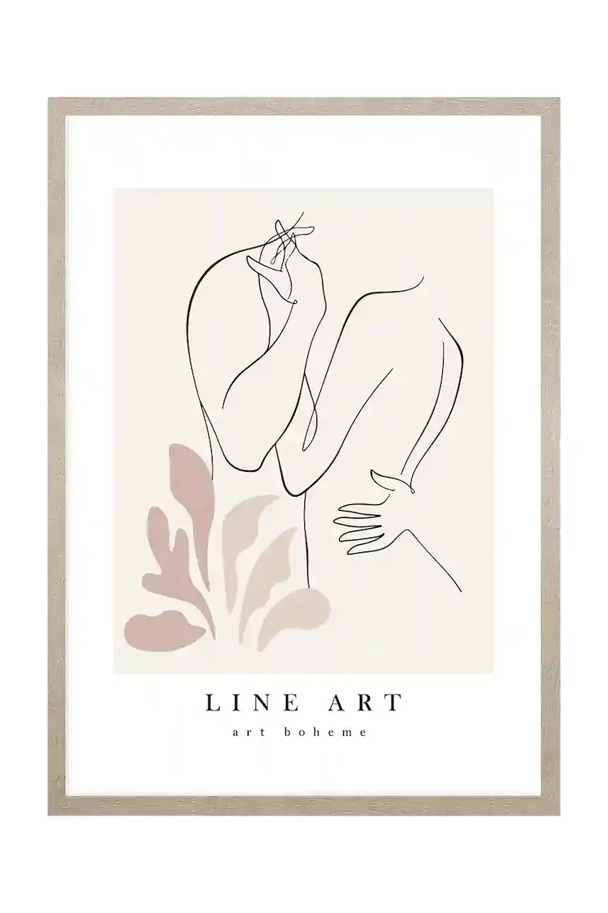 Inne Стенна декорация в рамка home & lifestyle 50 x 70 cm