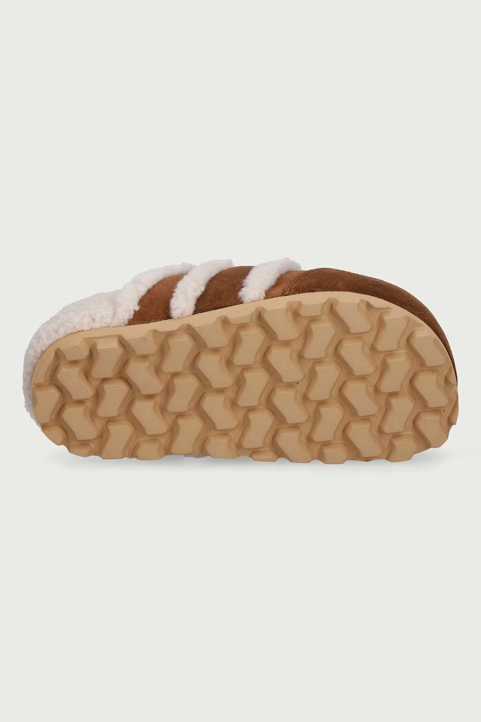 Inuikii чехли дамски от велур Cozy Loafer кафяви 1006.005.0011