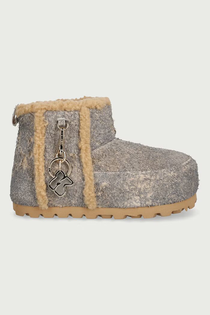 Inuikii Cozy Boot Denim апрески дамски бежови 1002.005.0061