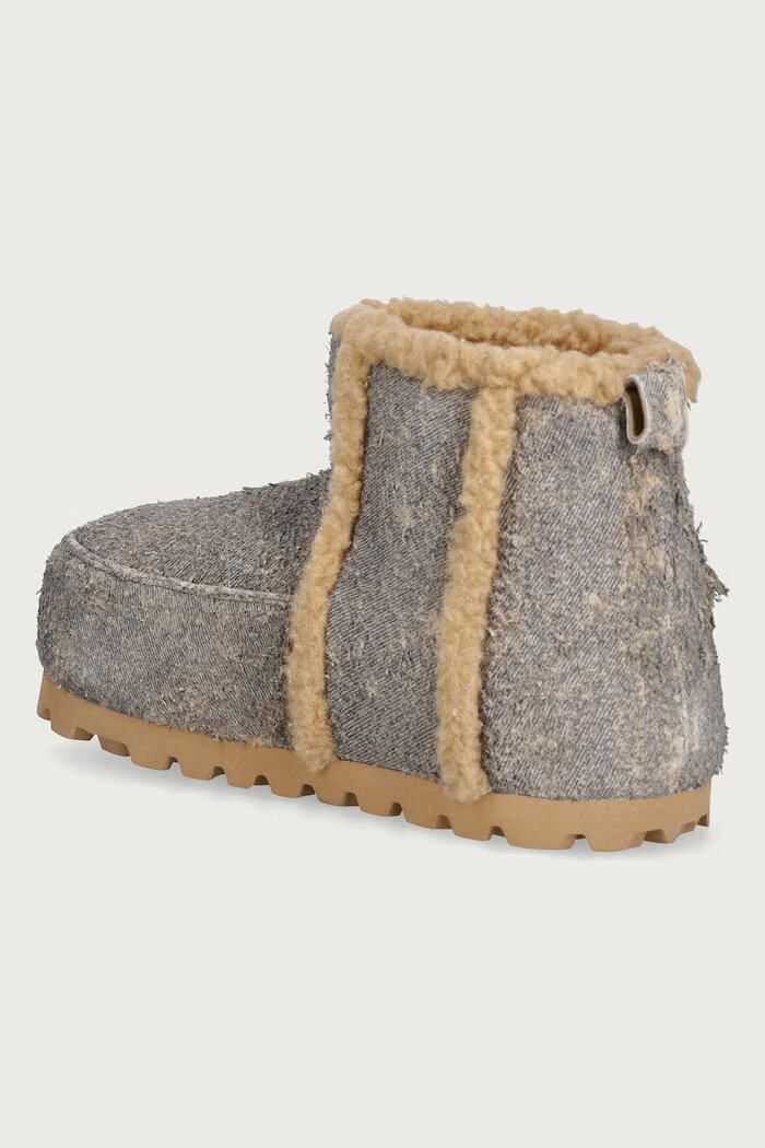 Inuikii Cozy Boot Denim апрески дамски бежови 1002.005.0061