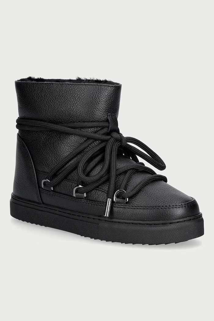 Inuikii Full Leather апрески дамски от кожа черни 1001.003.0252