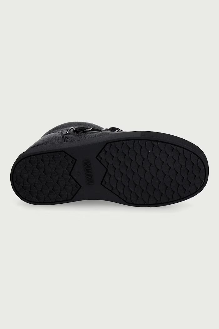 Inuikii Full Leather Gloss апрески дамски от кожа черни 1001.001.0371