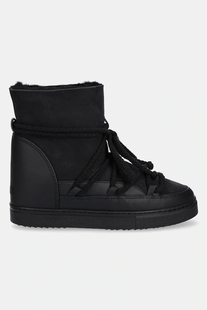Inuikii Кожени апрески Classic Wedge в черно 1001.004.0042.000