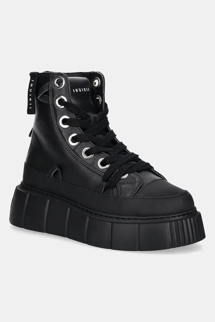 Inuikii Кожени маратонки Leather Matilda дамски в черно 1001.002.0042.000