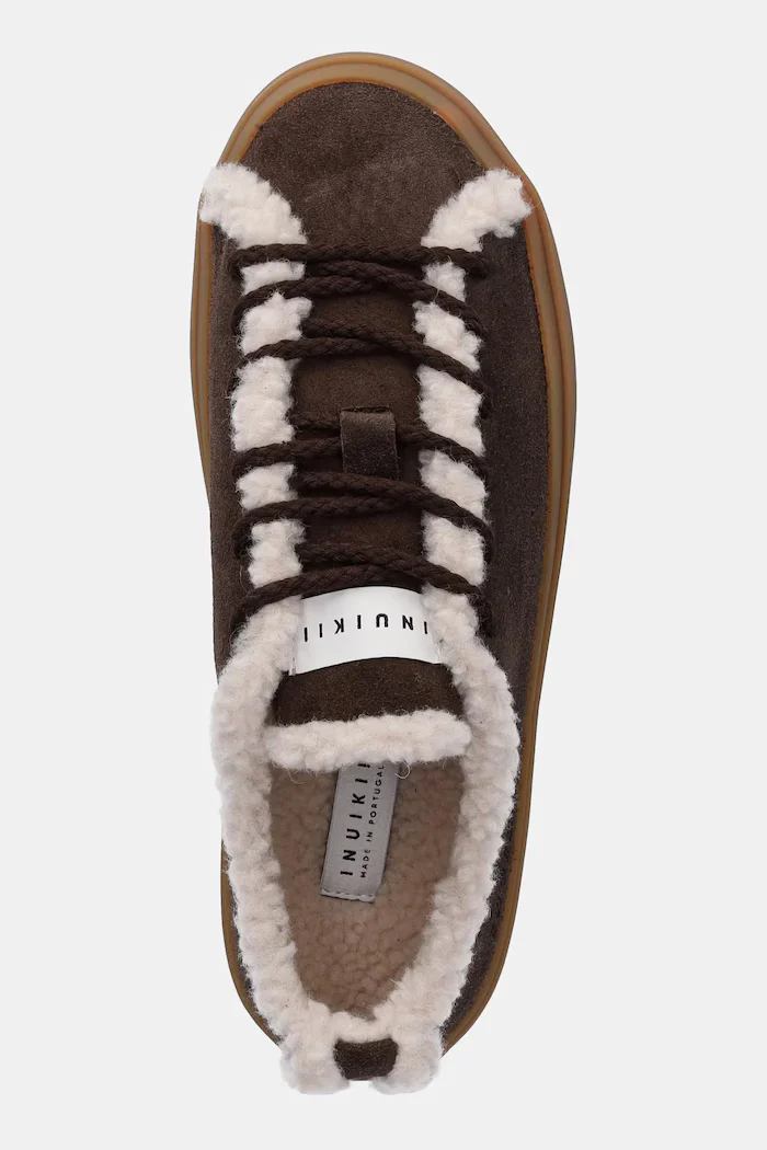 Inuikii Обувки Shearling Low в кафяво 1001.001.0242.152