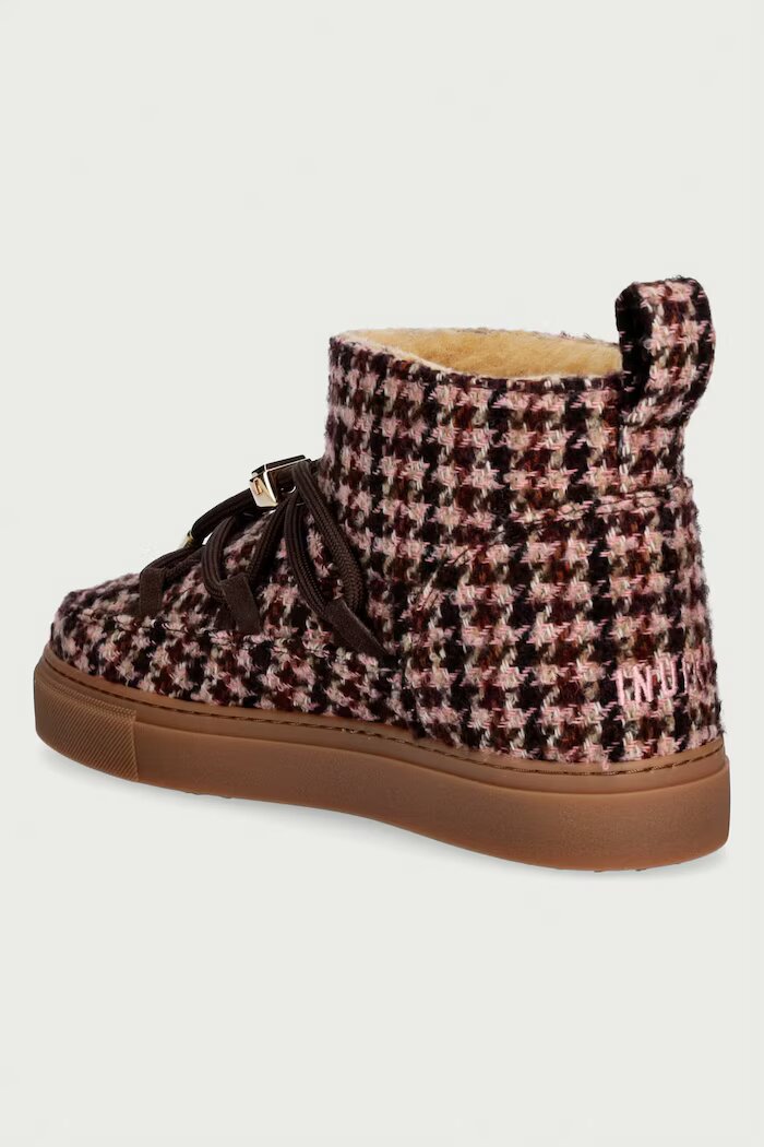 Inuikii Plaid Low апрески дамски кафяви 1001.001.0681