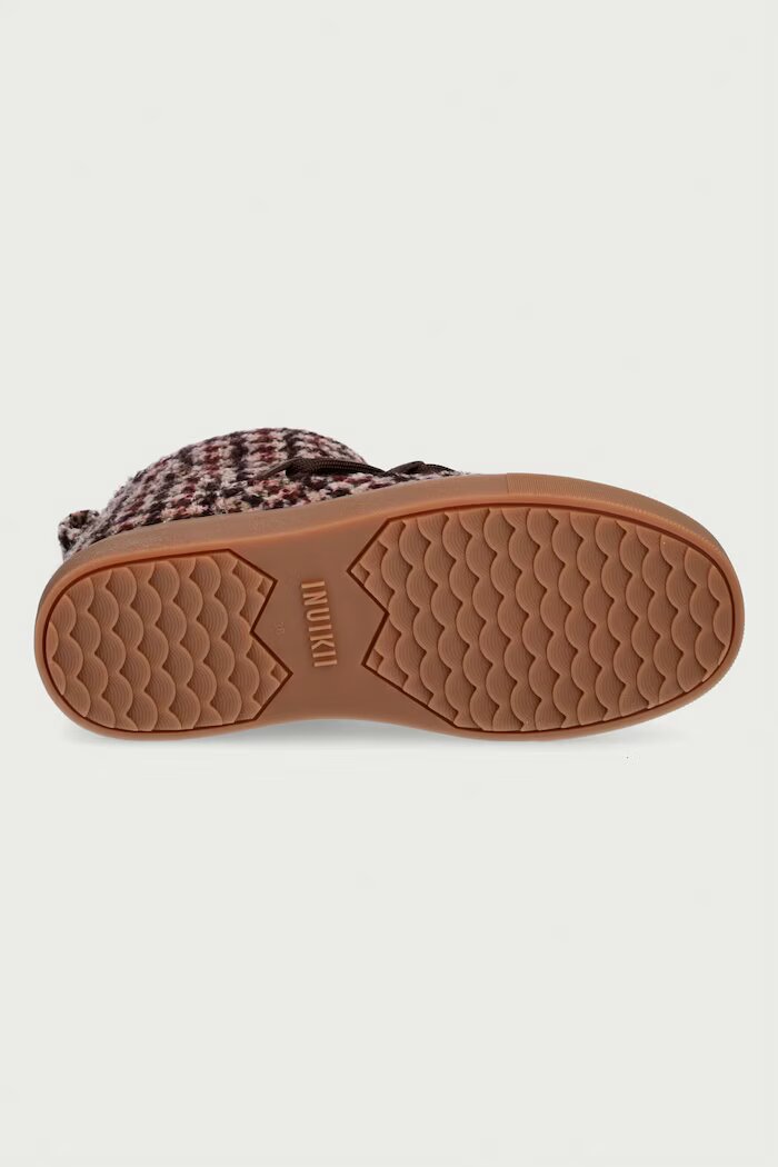 Inuikii Plaid Low апрески дамски кафяви 1001.001.0681