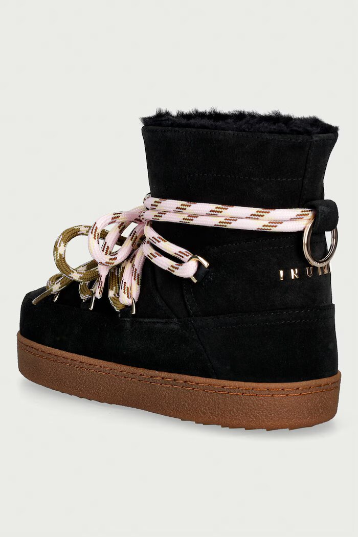 Inuikii Quilted Suede апрески дамски от велур черни 1002.003.0231