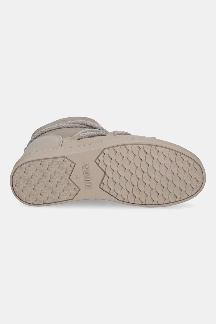 Inuikii Велурени апрески Classic Wedge в сиво 1001.004.0042.030