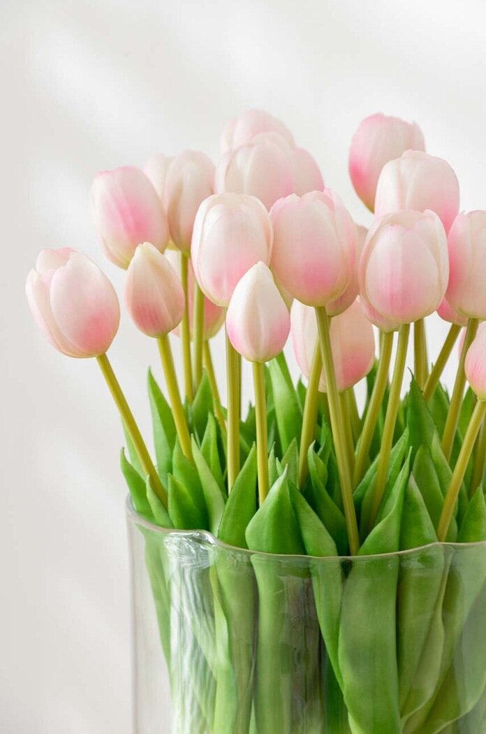 J-Line Изкуствени цветя Bouquet Tulips (7 броя)