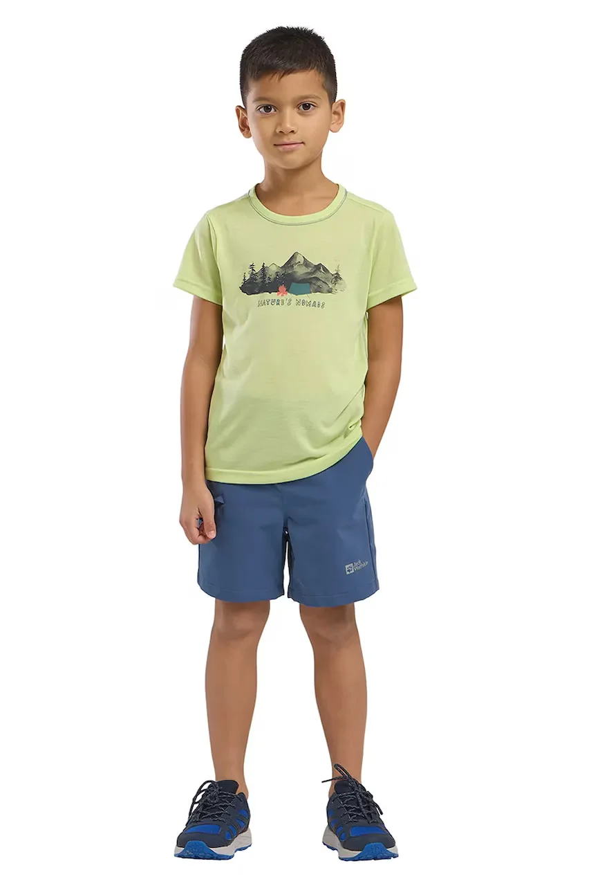 Jack Wolfskin Детски къси панталони TURBULENCE SHORTS K