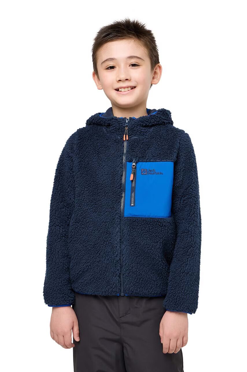 Jack Wolfskin Детски суичър ICE CURL HOOD