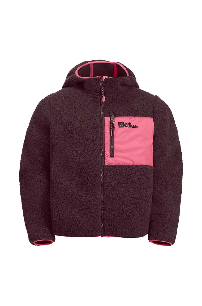 Jack Wolfskin Детски суичър ICE CURL HOOD