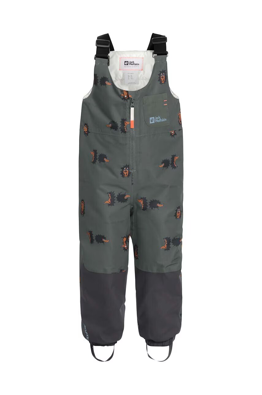 Jack Wolfskin Детски зимен спортен панталон GLEEL 2L INS PRINT BIB