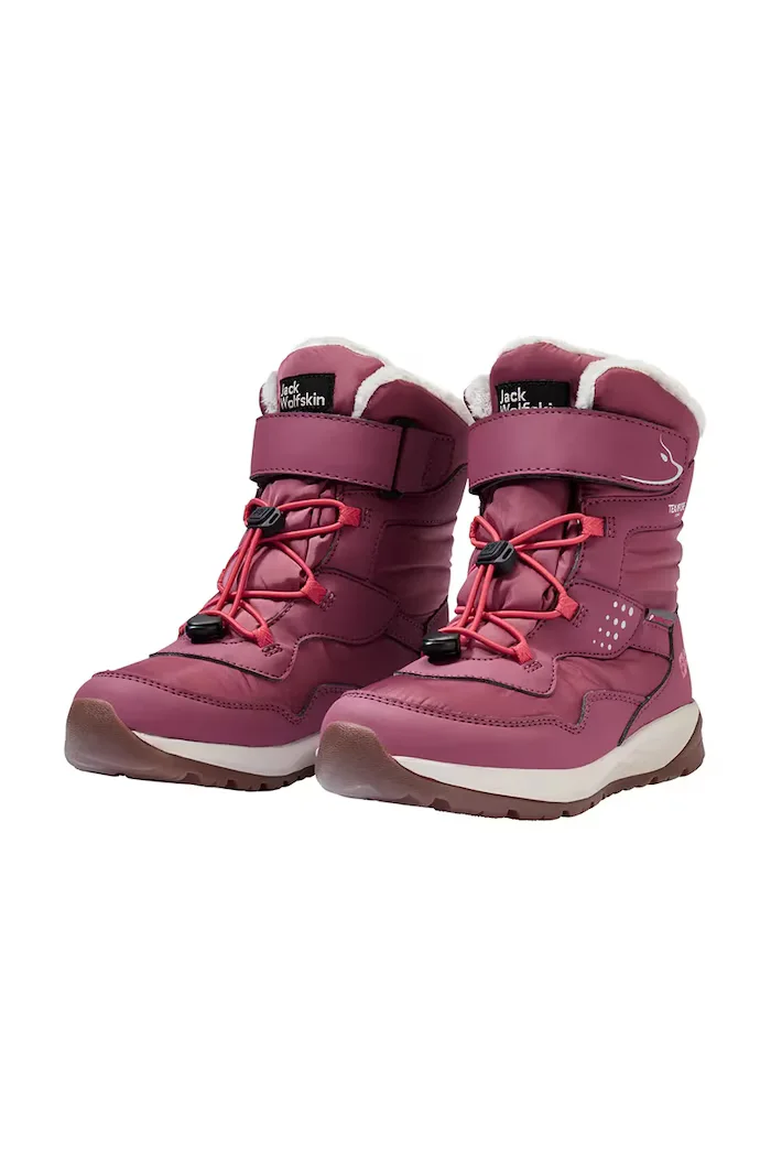 Jack Wolfskin Детски зимни обувки в бордо A62143