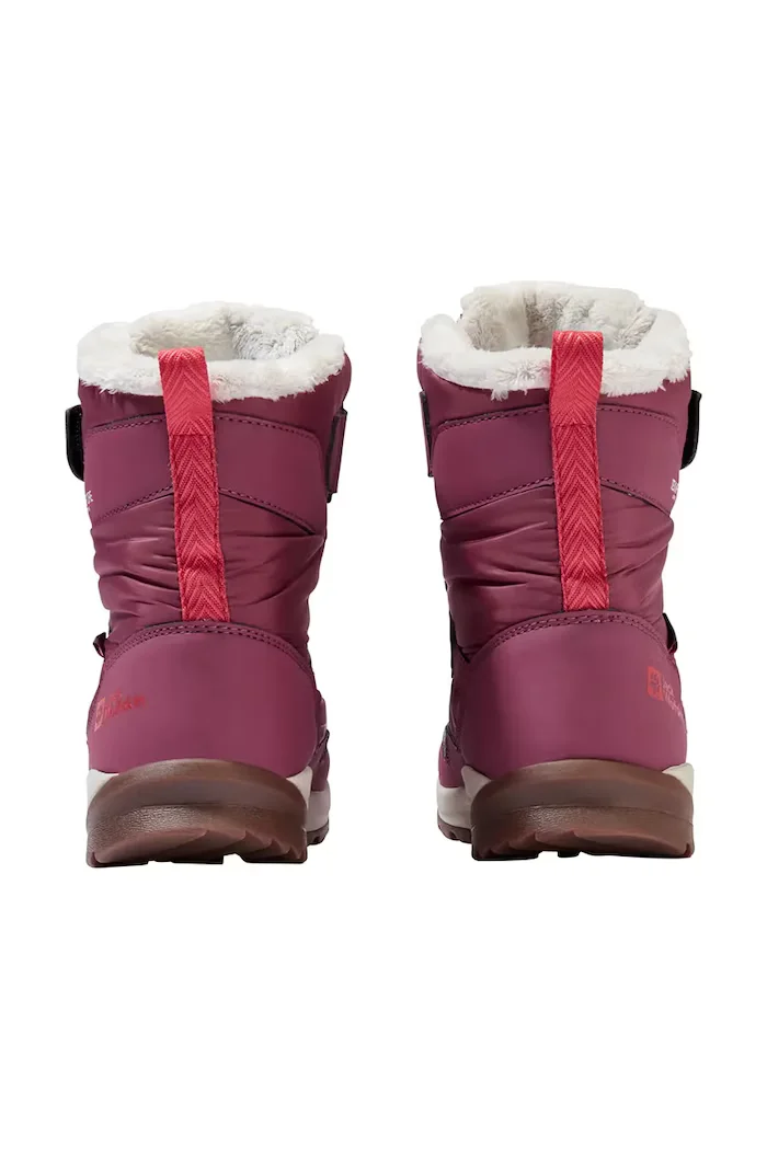 Jack Wolfskin Детски зимни обувки в бордо A62143