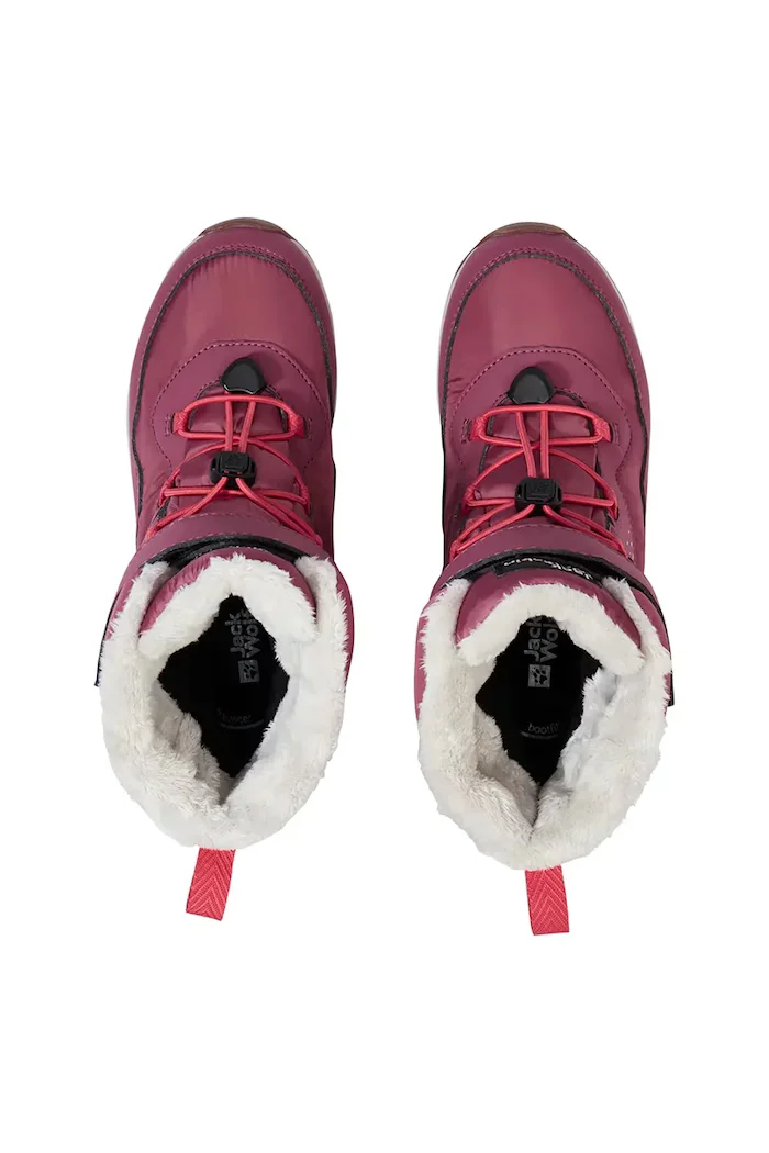 Jack Wolfskin Детски зимни обувки в бордо A62143