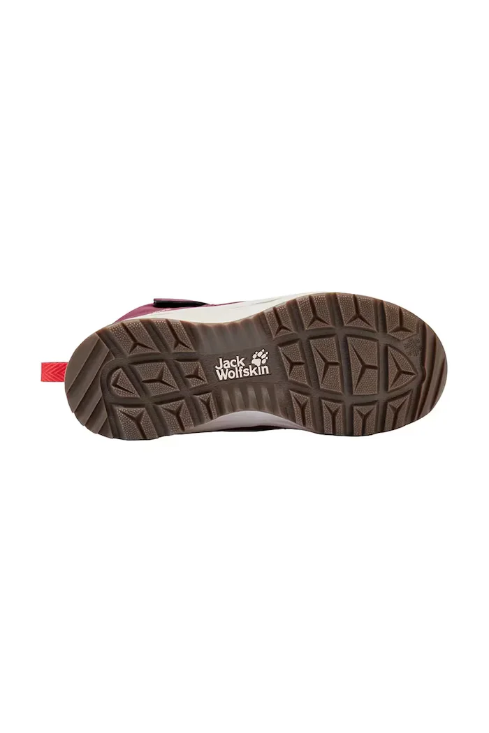 Jack Wolfskin Детски зимни обувки в бордо A62143
