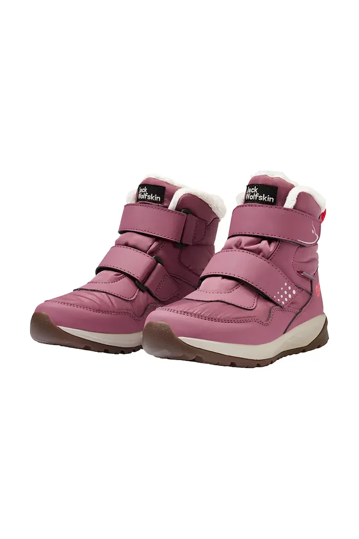 Jack Wolfskin Детски зимни обувки в бордо A62146