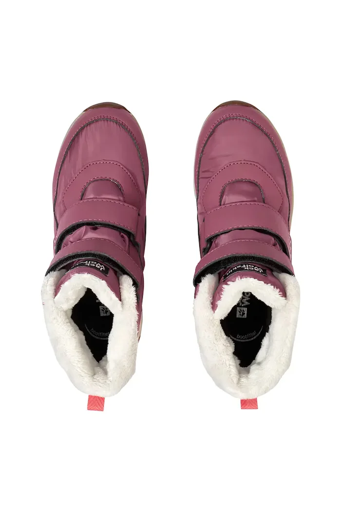 Jack Wolfskin Детски зимни обувки в бордо A62146