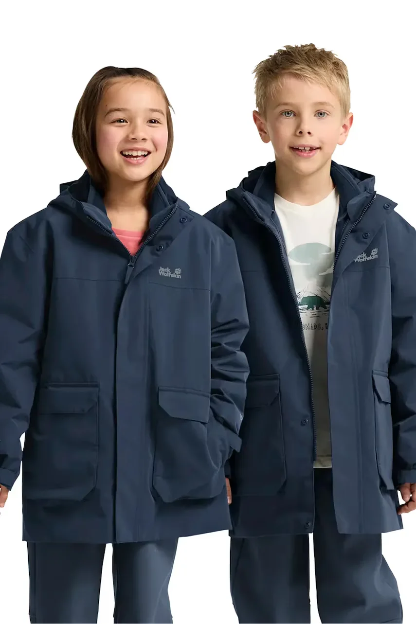 Jack Wolfskin Детско яке 3IN1 CANVEY KIDS