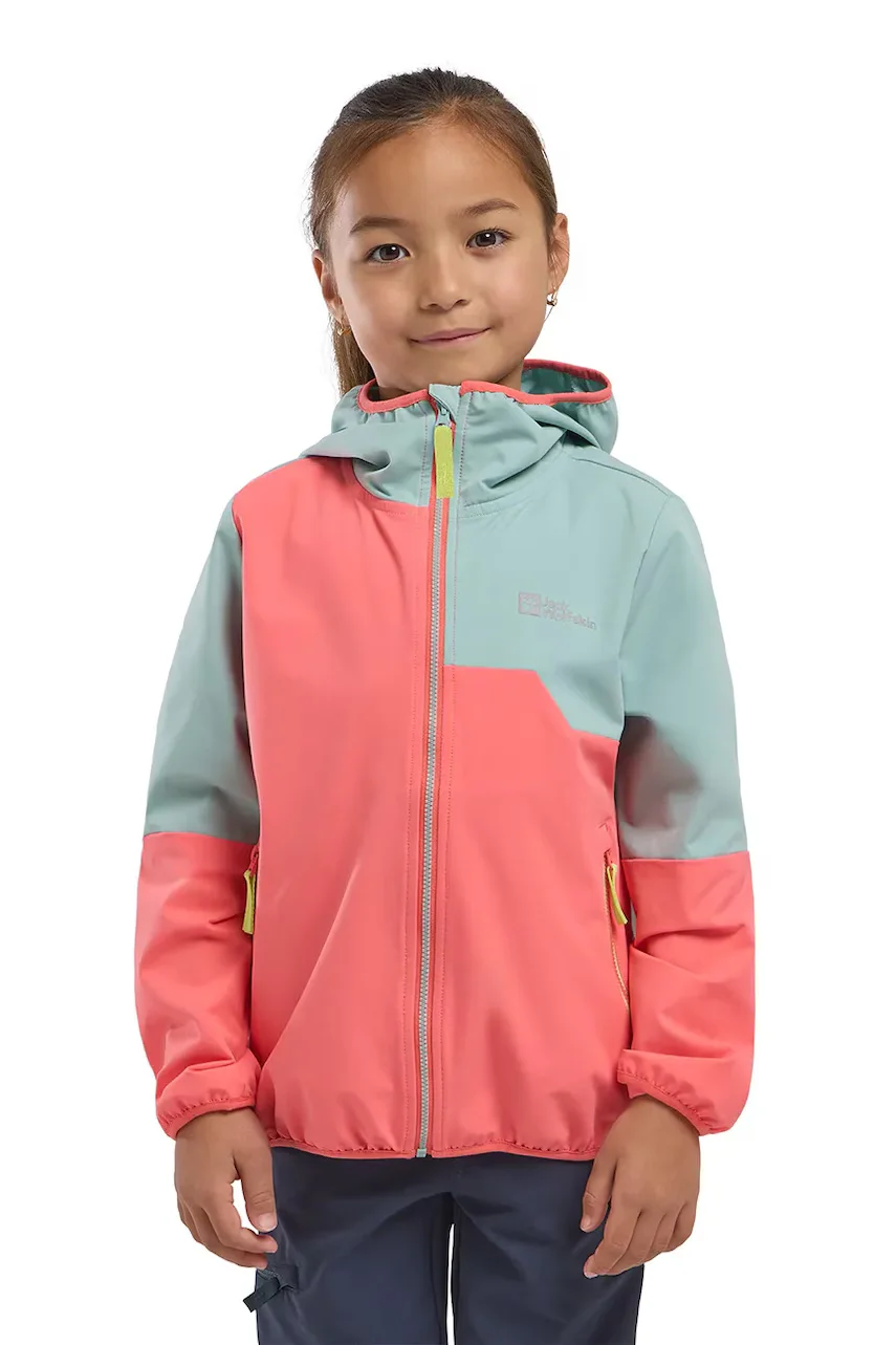 Jack Wolfskin Детско яке TURBULENCE HOODED JKT K