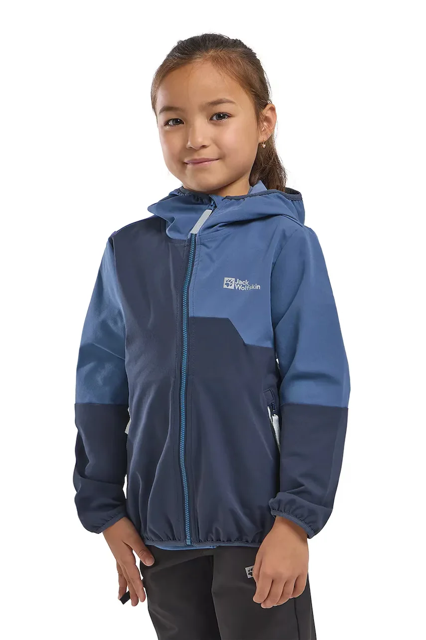 Jack Wolfskin Детско яке TURBULENCE HOODED JKT K