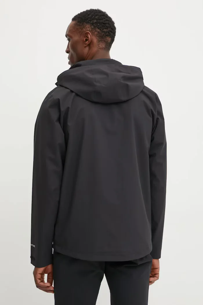 Jack Wolfskin непромокаемо яке Trailtime 2L черно A63903