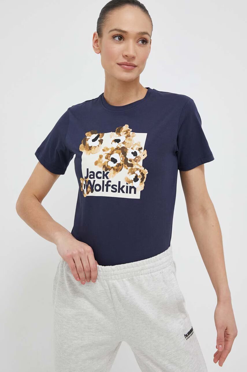 Jack Wolfskin Памучна тениска 10