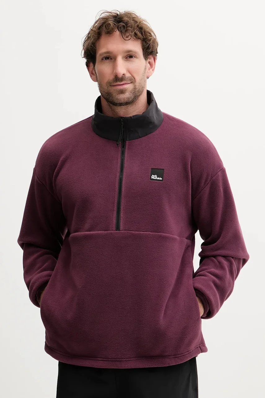 Jack Wolfskin Поларен суичър SUMETRO