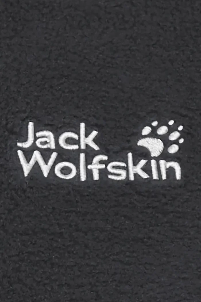 Jack Wolfskin поларен суичър за деца TAUNUS 200 черен A66237