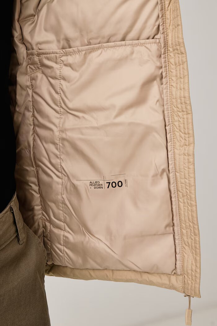 Jack Wolfskin пухено яке мъжко WILD PASS DOWN бежово A66298