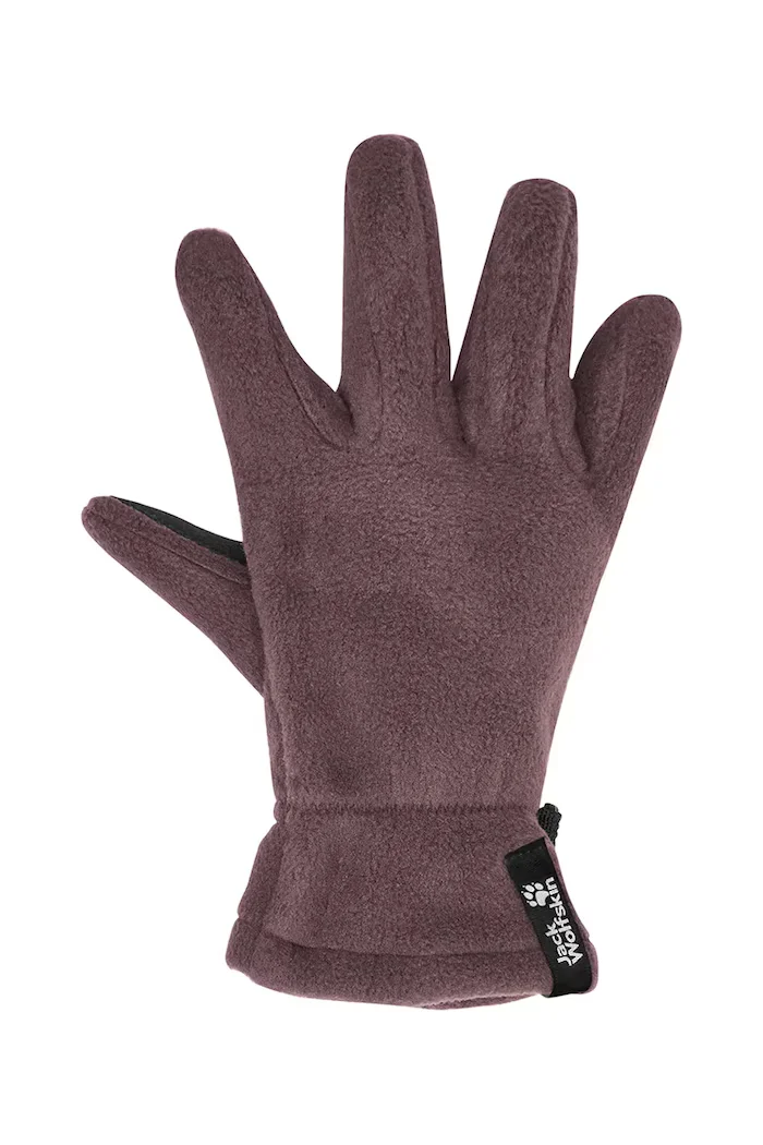 Jack Wolfskin ръкавици за деца FLEECE GLOVE виолетови A65445