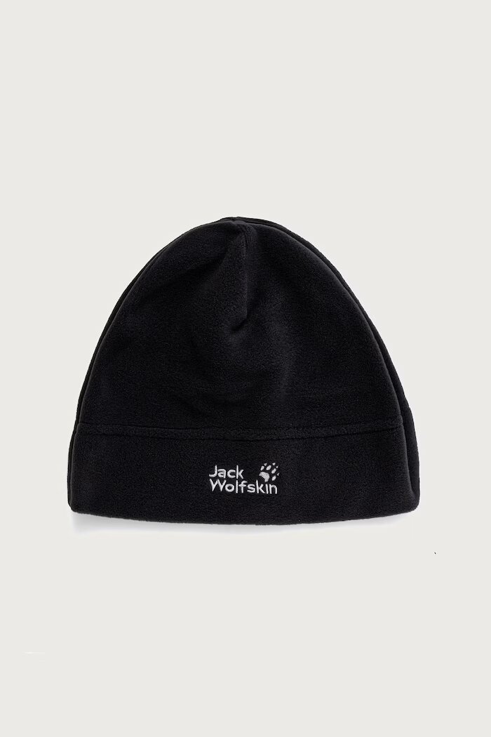 Jack Wolfskin шапка от полар черна A66181