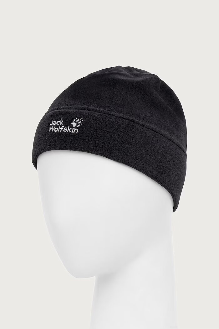 Jack Wolfskin шапка от полар черна A66181