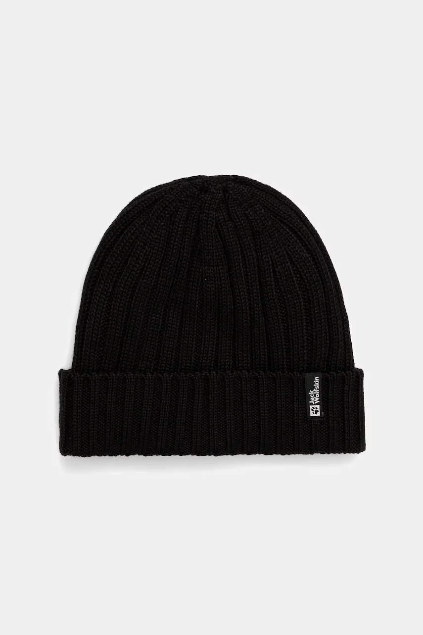 Jack Wolfskin Шапка с вълна RIB KNIT