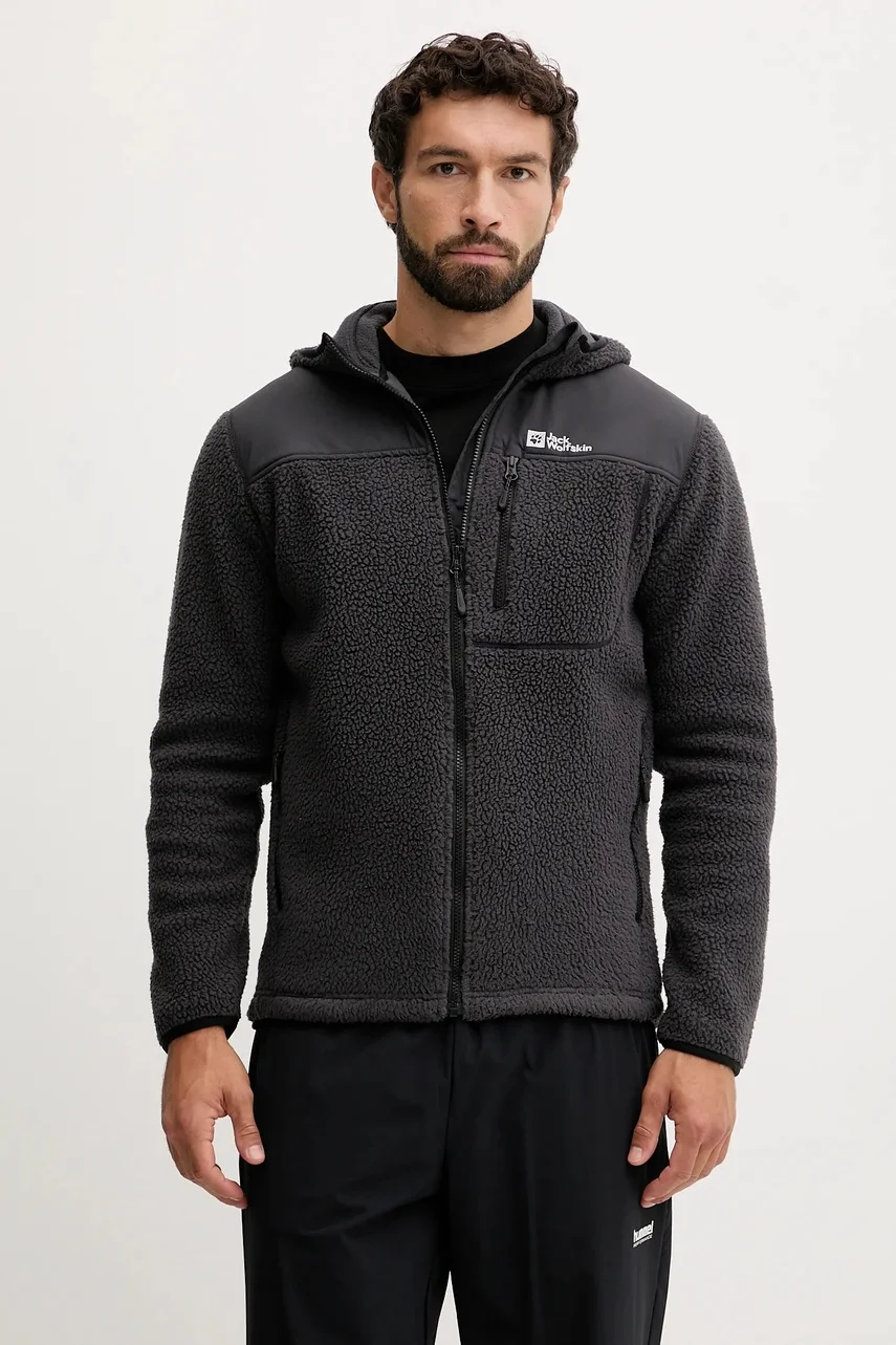 Jack Wolfskin Спортен суичър KAMMWEG PILE