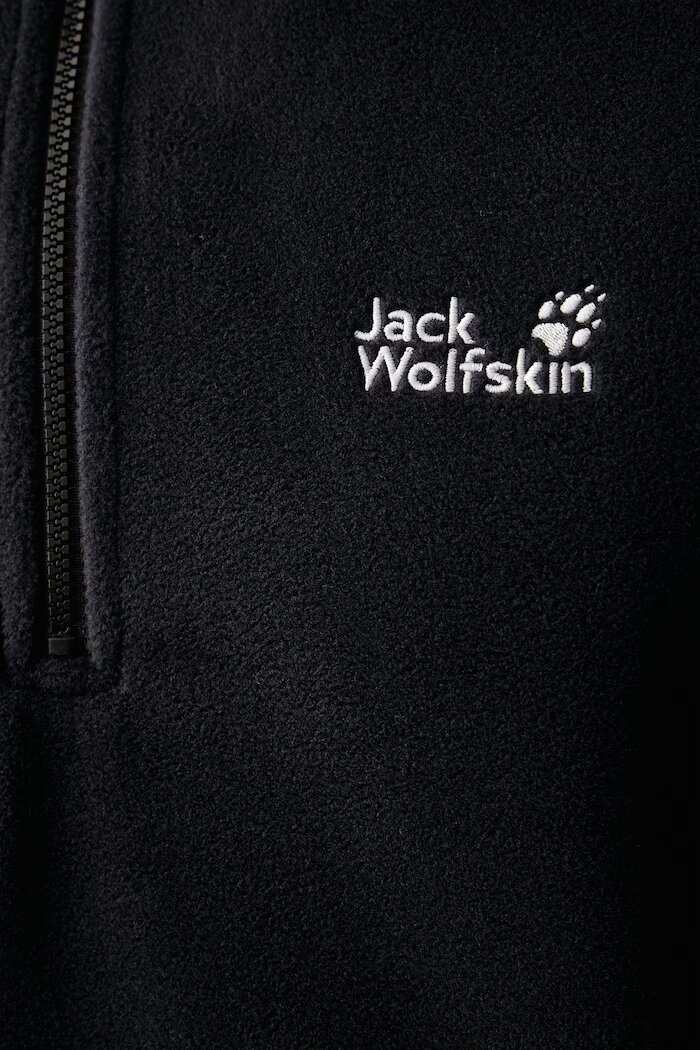 Jack Wolfskin спортен суичър мъжки Taunus 100 черен A65798