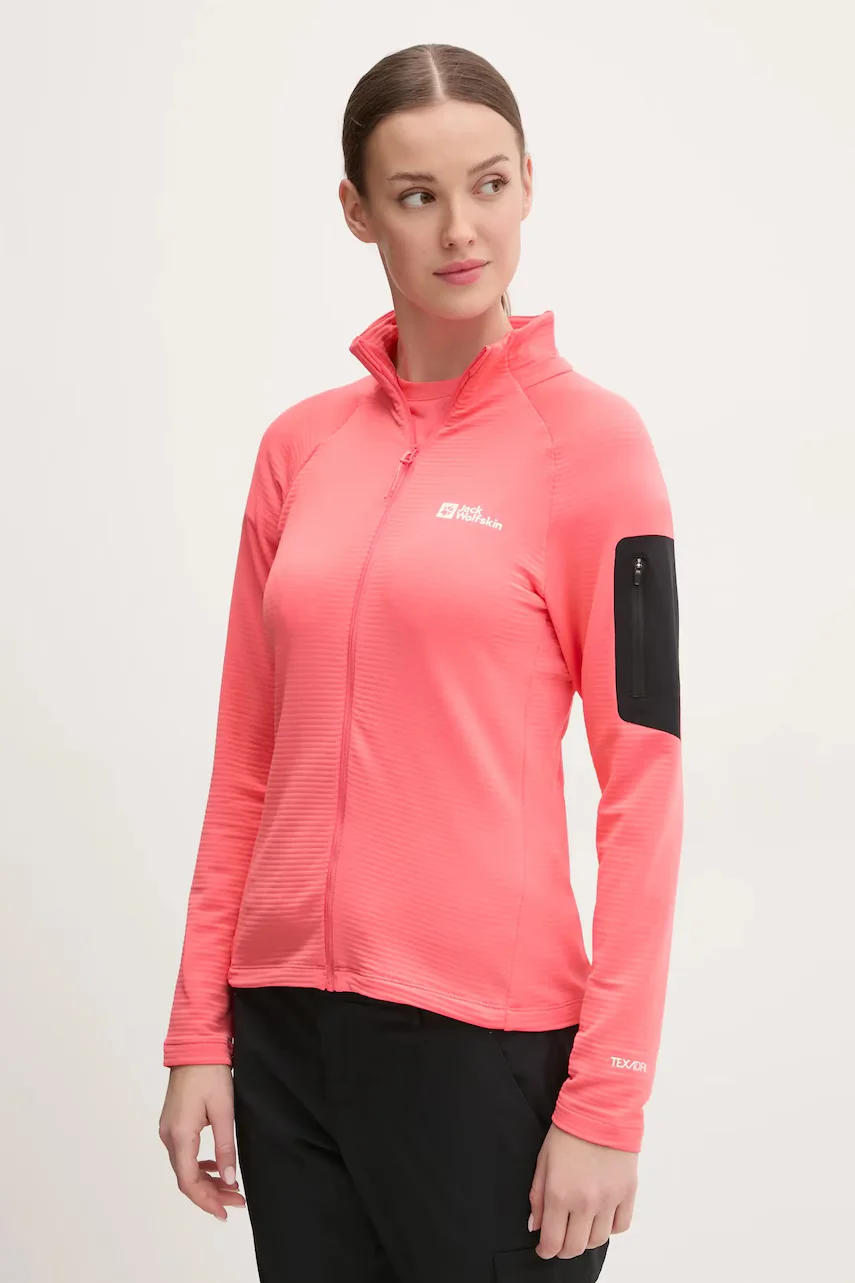 Jack Wolfskin Спортен суичър Prelight