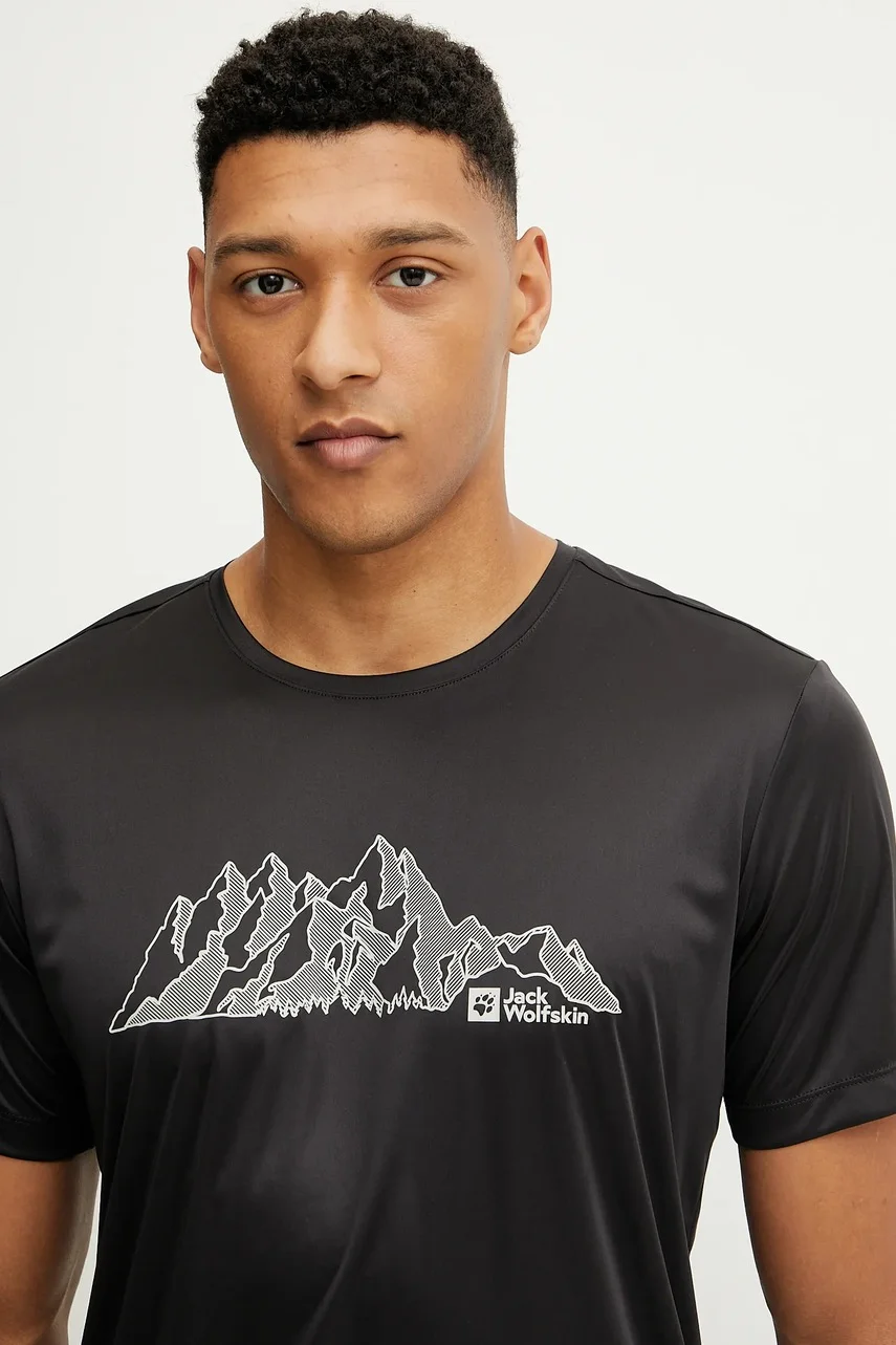 Jack Wolfskin Спортна тениска Peak Graphic