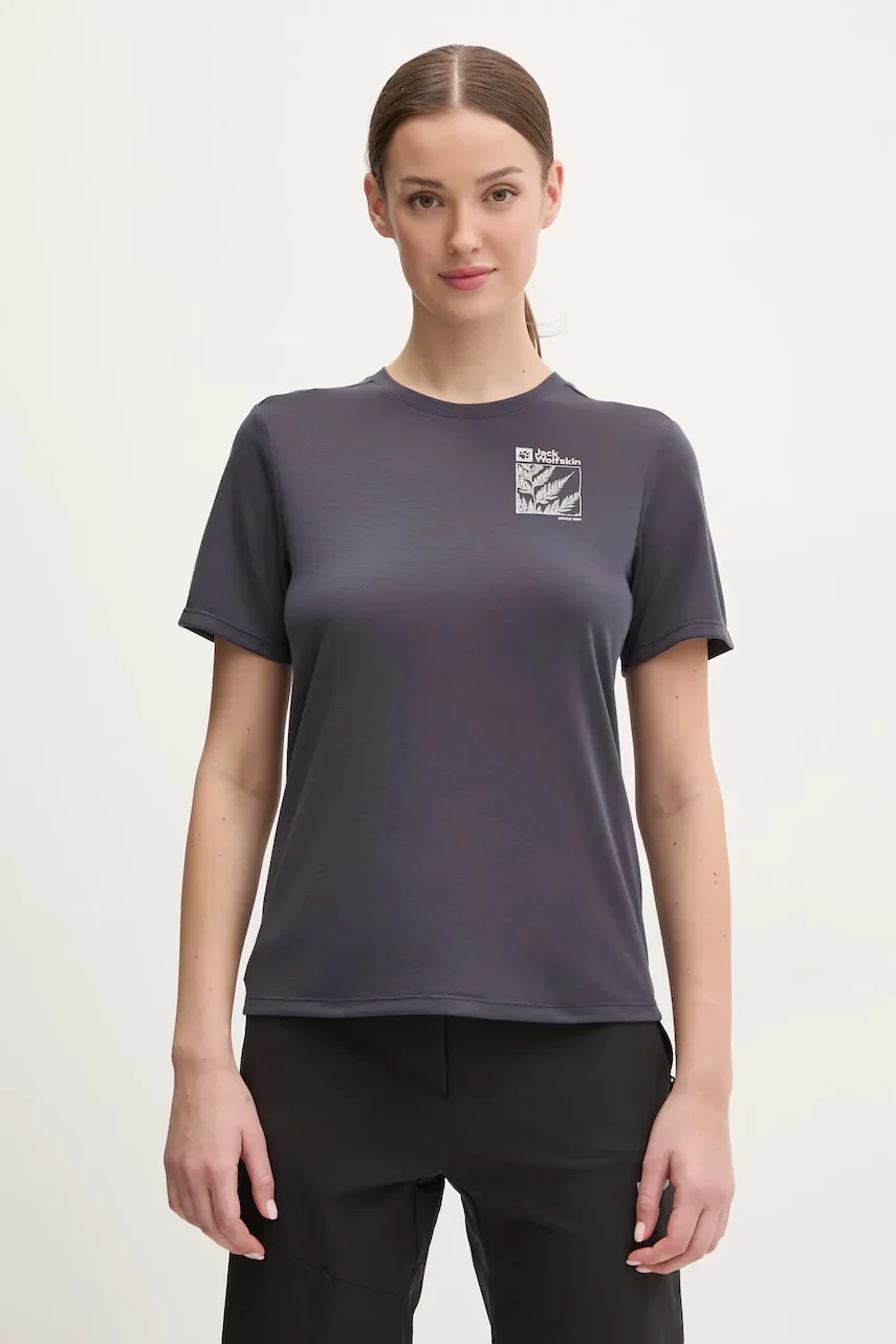 Jack Wolfskin Спортна тениска Vonnan Graphic