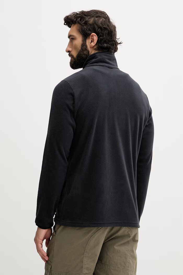 Jack Wolfskin суичър с цип мъжки Taunus 100 черен A65793
